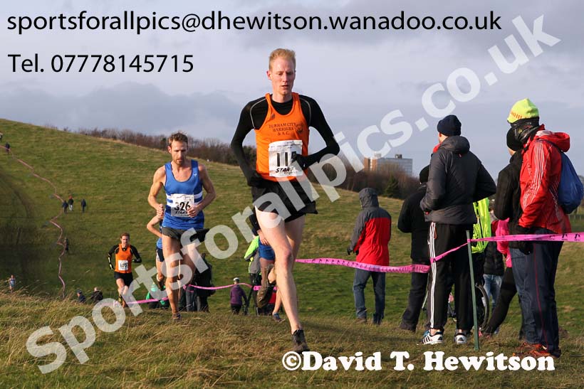 Senior mens North Eastern Cross Country Chanpionships. Photo: David T. Hewitson/Sports for All Pics